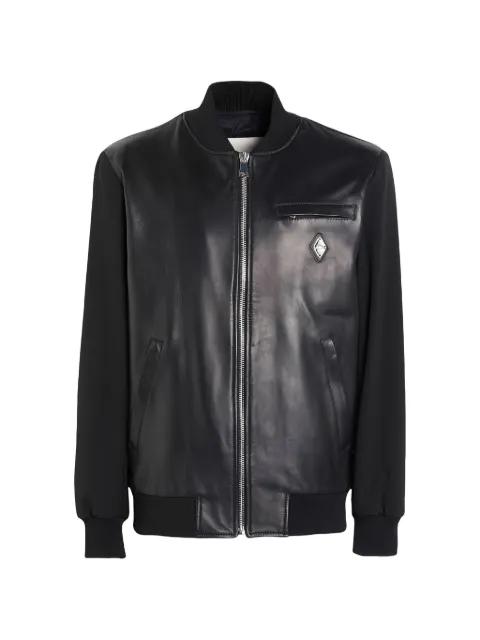 panelled bomber jacket by YES LONDON