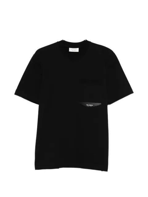 round-neck pocket T-shirt by YES LONDON