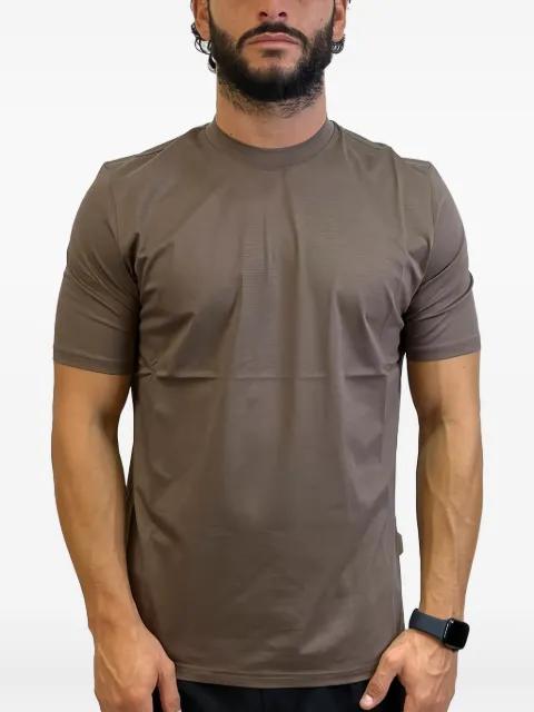 round-neck short-sleeve T-shirt by YES LONDON