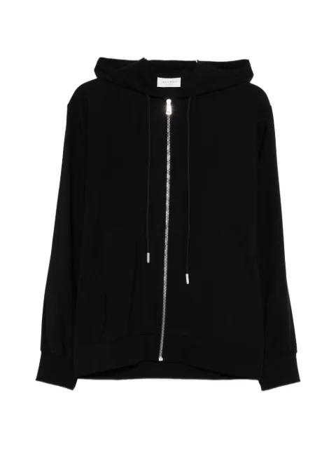 zip-fastening hoodie by YES LONDON