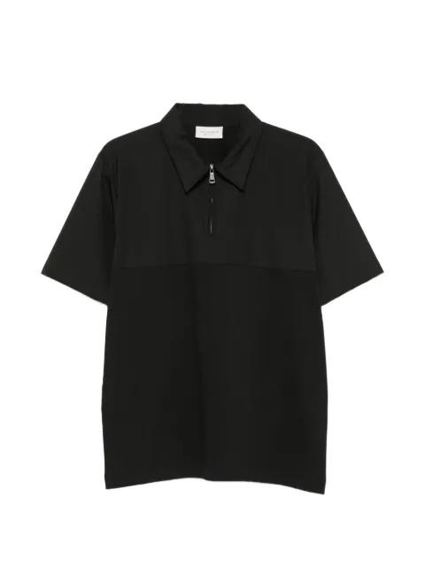zipped polo shirt by YES LONDON