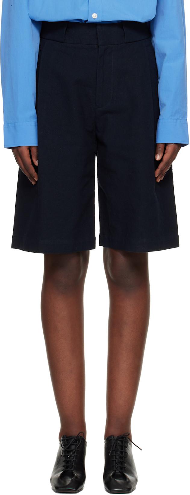 Black Carax Shorts by YMC