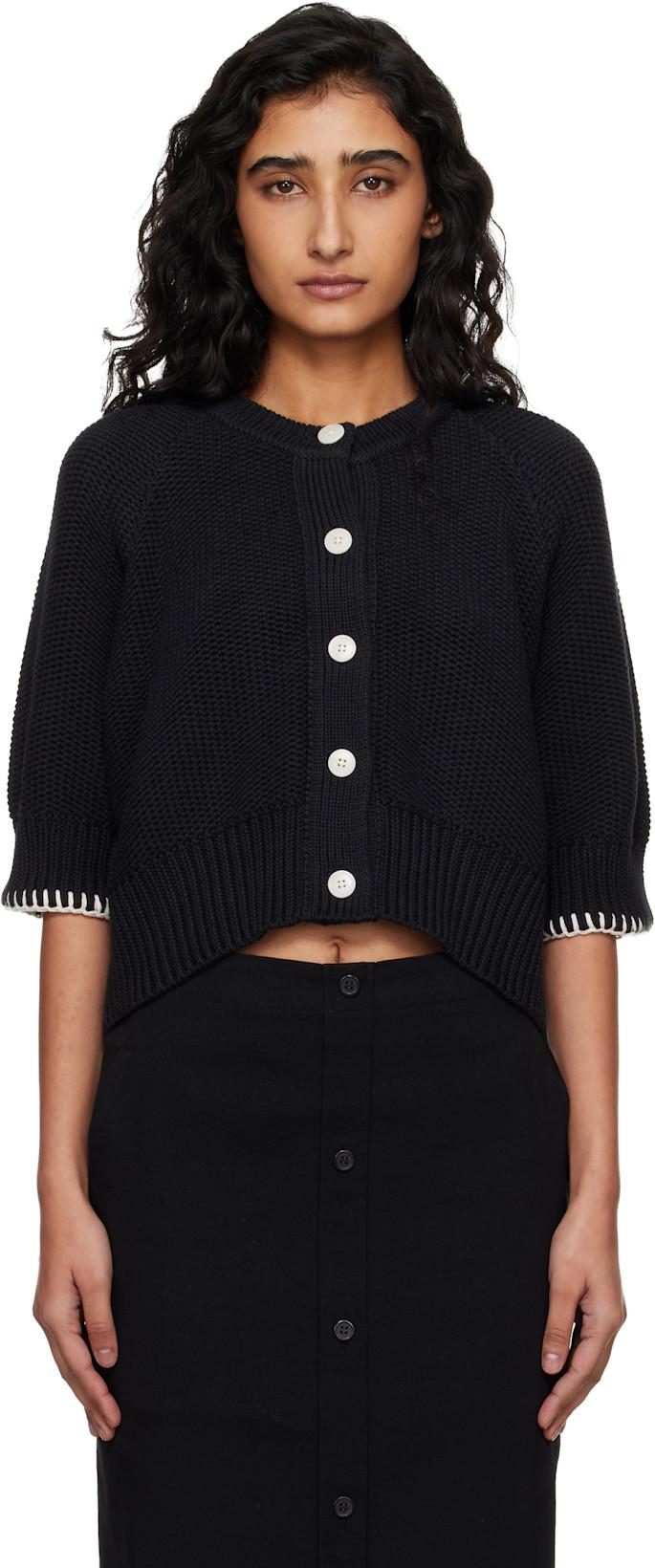 Black Kwai Cardigan by YMC