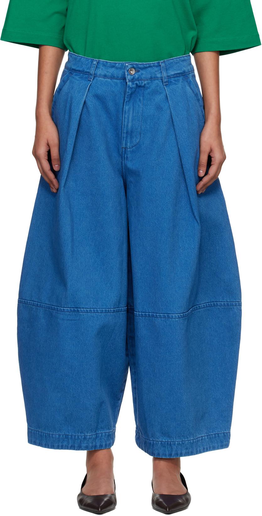 Blue Deadbeat Jeans by YMC