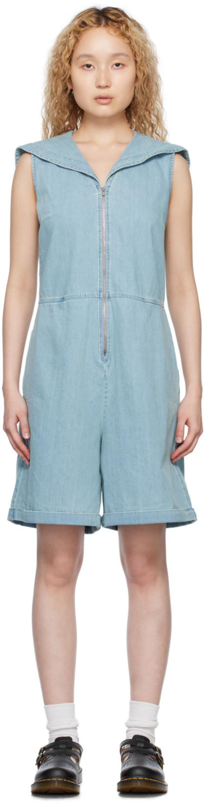 Blue Sindy Jumpsuit by YMC