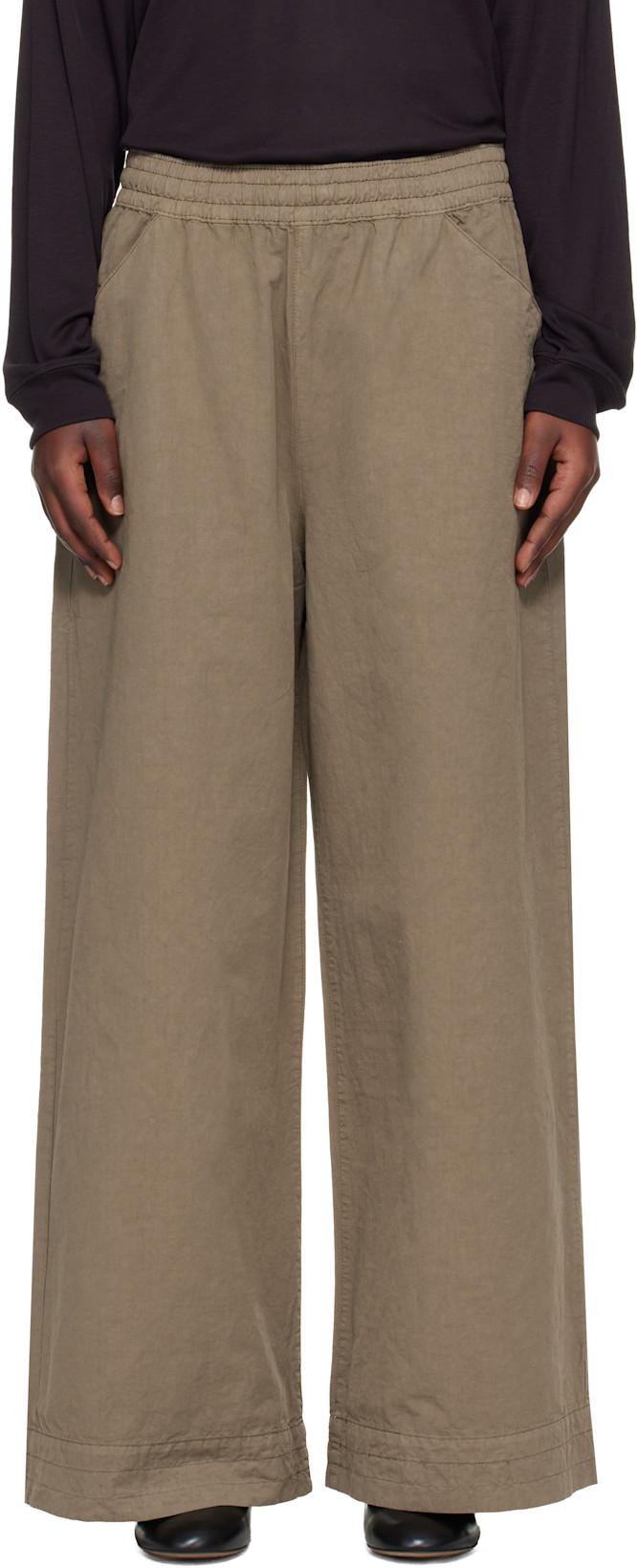 Khaki Envelope Trousers by YMC