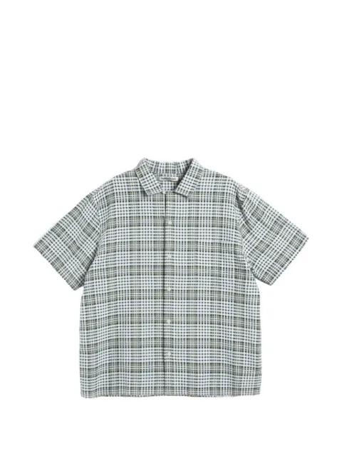Malick short-sleeve checked shirt by YMC