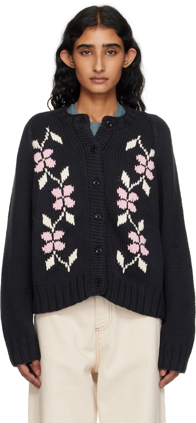 SSENSE Exclusive Black Atomic Cardigan by YMC