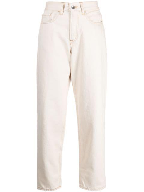 Tearaway straight-leg jeans by YMC