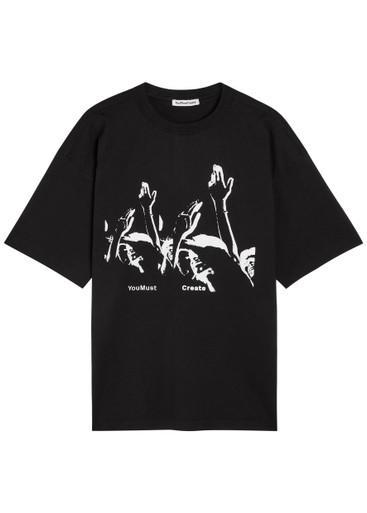 Triple printed cotton T-shirt by YMC