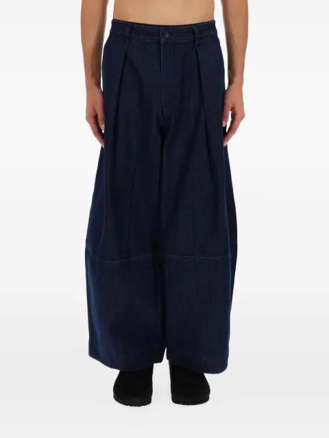 pleated jeans by YMC