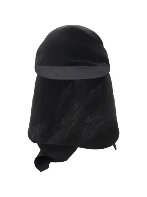Bandana knot-detail cap by YOHJI YAMAMOTO