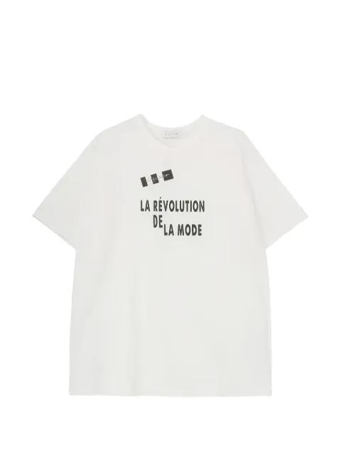 Combed Plain T-shirt by YOHJI YAMAMOTO