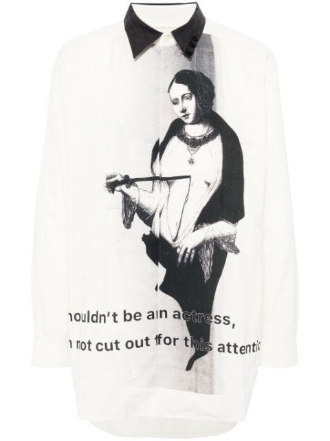 Puncture M A-Stabbing Women shirt by YOHJI YAMAMOTO