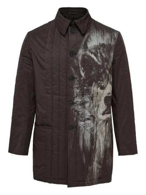 Rin padded jacket by YOHJI YAMAMOTO