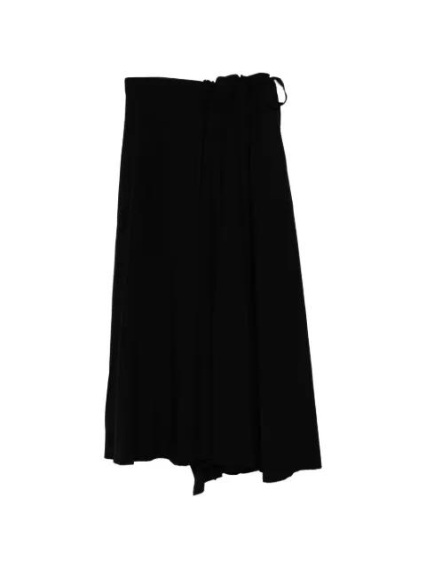 Ry Lawn L gathered flare pants by YOHJI YAMAMOTO