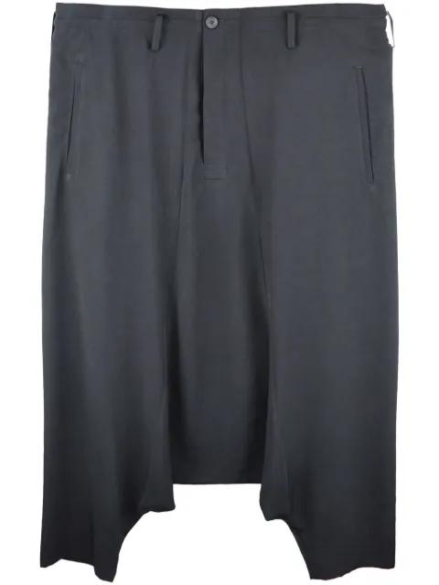 Sarouel drop-crotch trousers by YOHJI YAMAMOTO