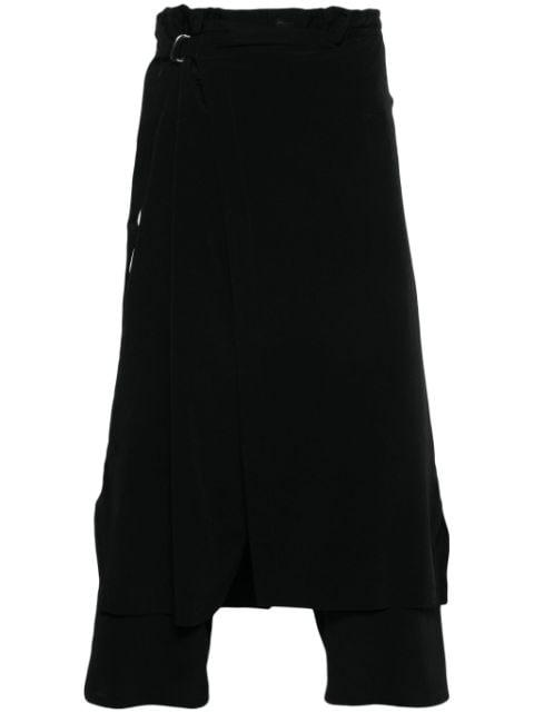 U-Standard Wrap pants by YOHJI YAMAMOTO