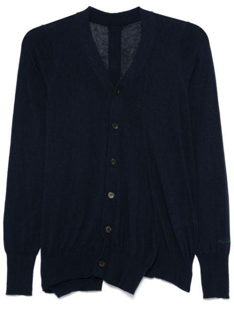 V-neck cardigan by YOHJI YAMAMOTO