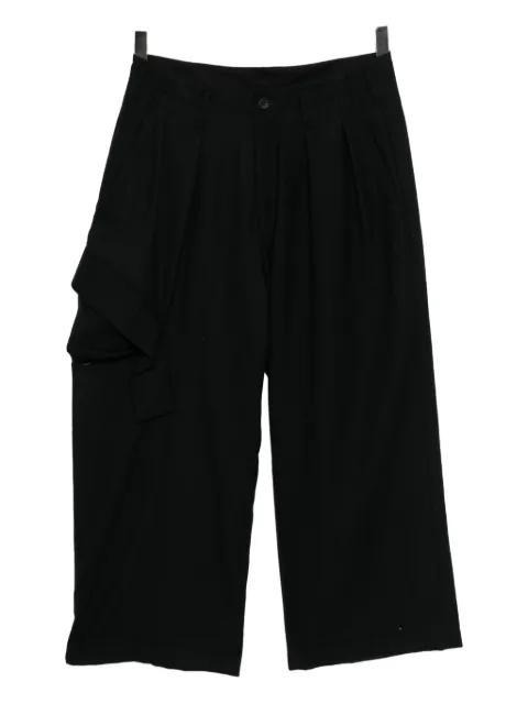 W/Saxony trousers by YOHJI YAMAMOTO