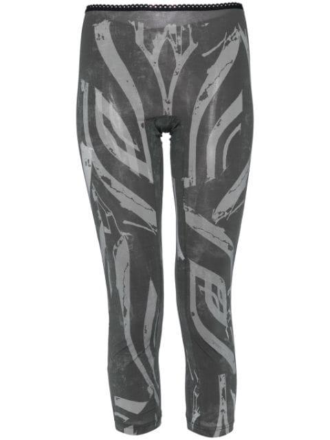 abstract-print tights by YOHJI YAMAMOTO