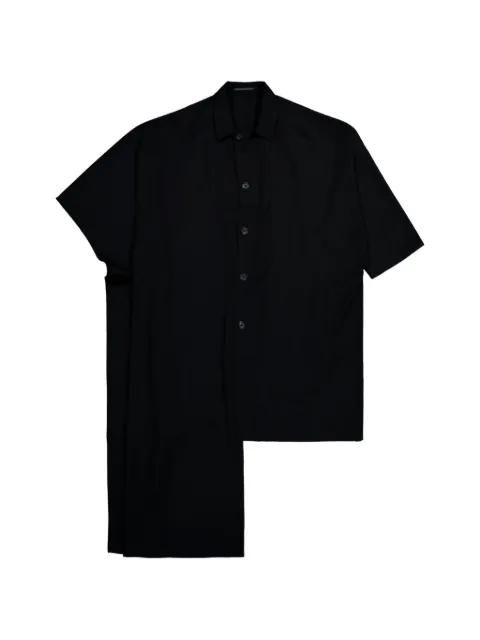 asymmetric-design jacket by YOHJI YAMAMOTO