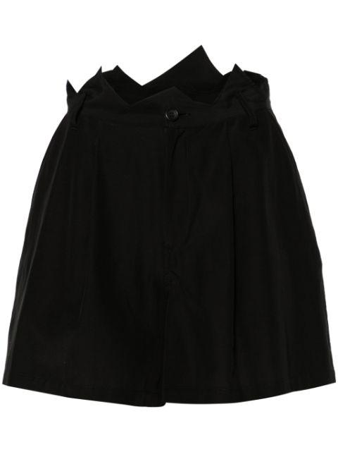 asymmetric-edge shorts by YOHJI YAMAMOTO