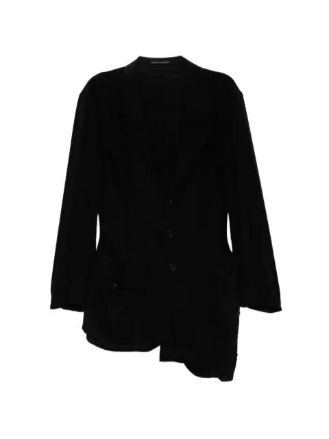 asymmetric hem jacket by YOHJI YAMAMOTO