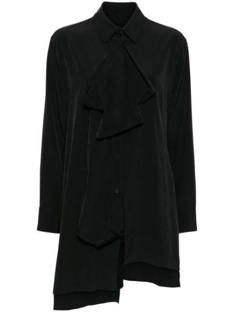 asymmetric shirt by YOHJI YAMAMOTO