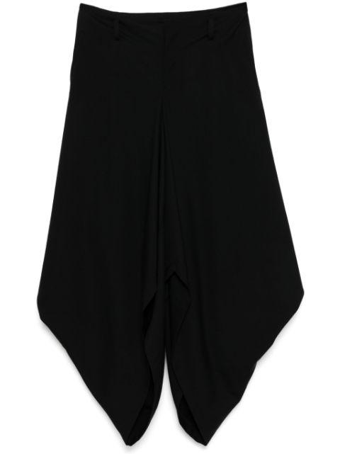 asymmetric trousers by YOHJI YAMAMOTO