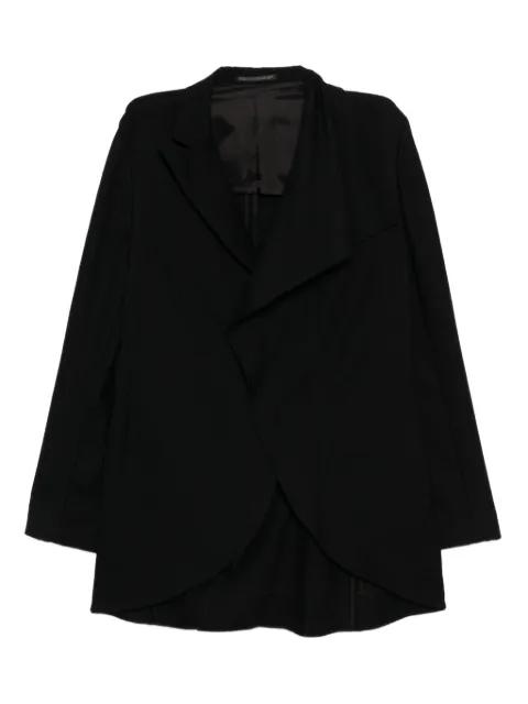 asymmetric wool jacket by YOHJI YAMAMOTO