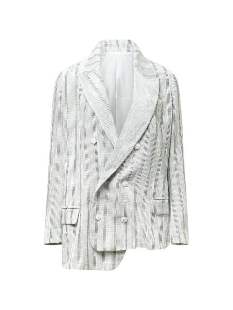 asymmetry double jacket by YOHJI YAMAMOTO