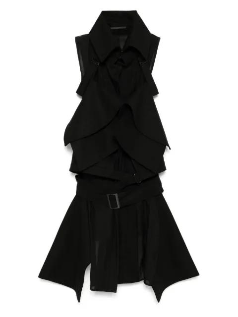 belted jacket by YOHJI YAMAMOTO