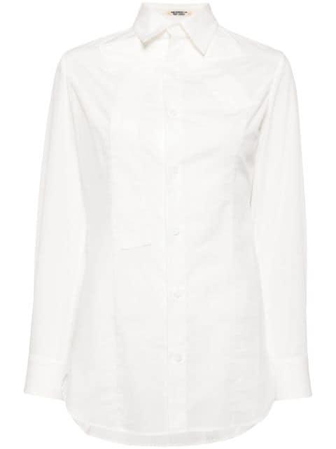 bow-detail cotton shirt by YOHJI YAMAMOTO
