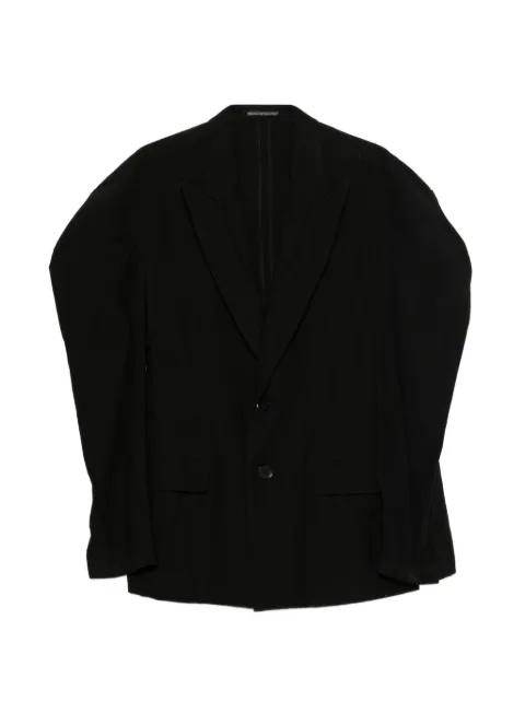 button-up blazer by YOHJI YAMAMOTO