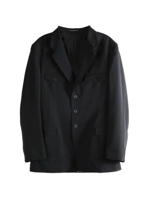 buttoned blazer by YOHJI YAMAMOTO