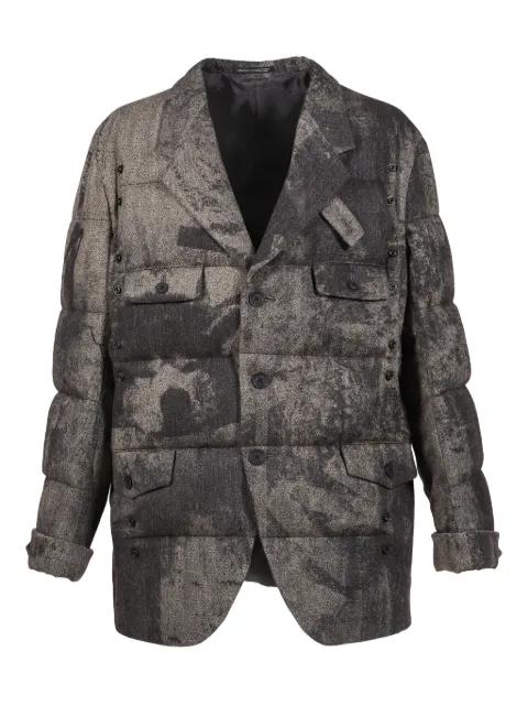buttoned padded jacket by YOHJI YAMAMOTO