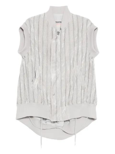 checked vest by YOHJI YAMAMOTO