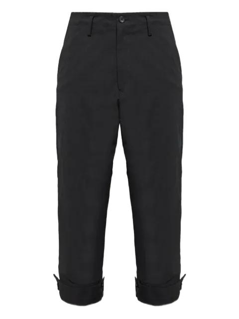 cotton-blend trousers by YOHJI YAMAMOTO