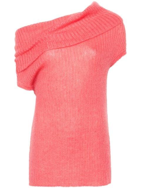 cowl-neck vest by YOHJI YAMAMOTO