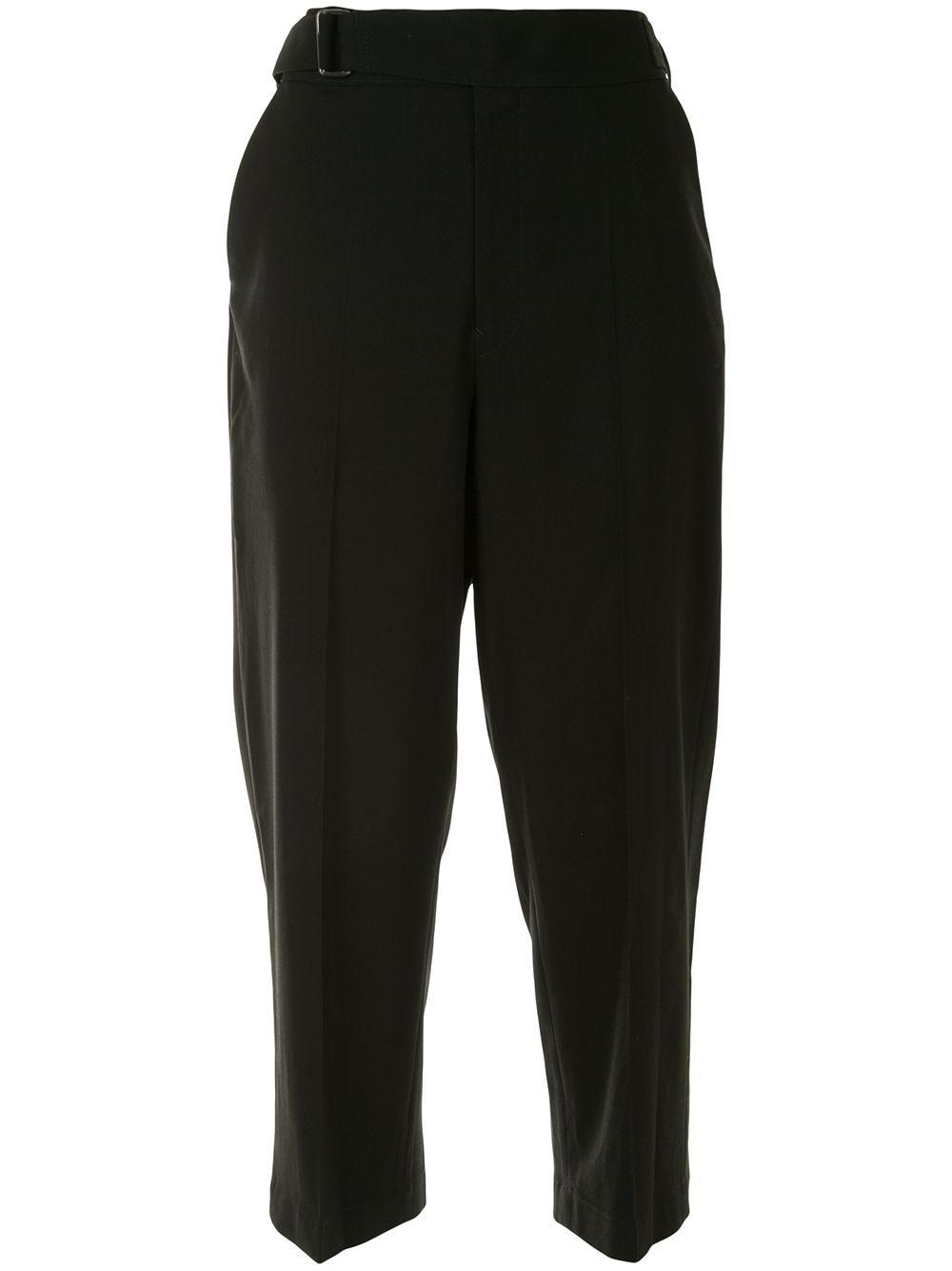 cropped tailored trousers by YOHJI YAMAMOTO