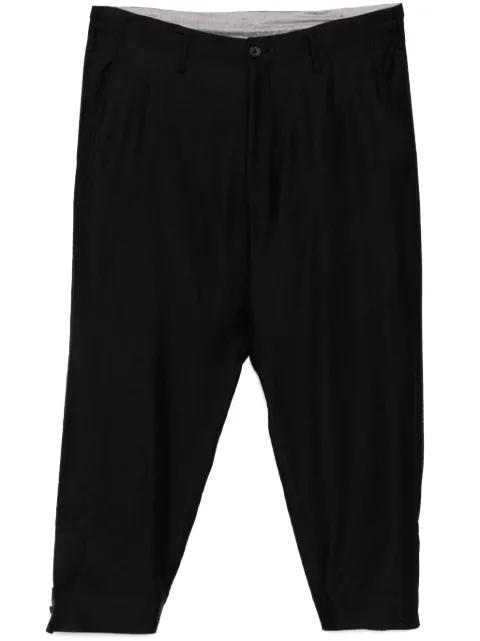 cropped trousers by YOHJI YAMAMOTO