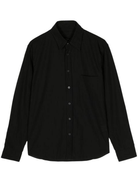 detachable-collar cotton shirt by YOHJI YAMAMOTO