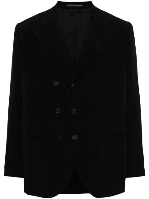 double-breasted blazer by YOHJI YAMAMOTO