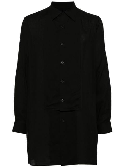 double front placket shirt by YOHJI YAMAMOTO