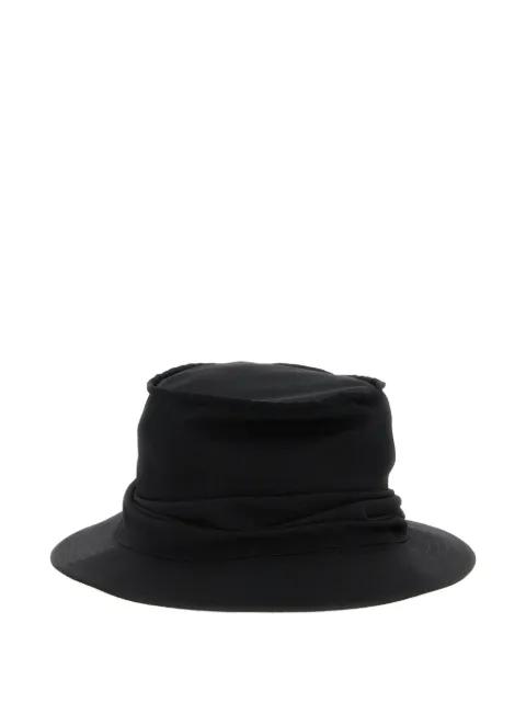 drape wool hat by YOHJI YAMAMOTO