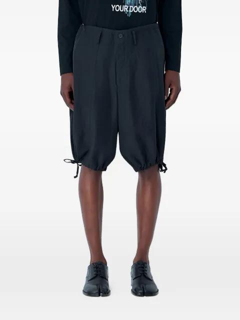 drawstring shorts by YOHJI YAMAMOTO