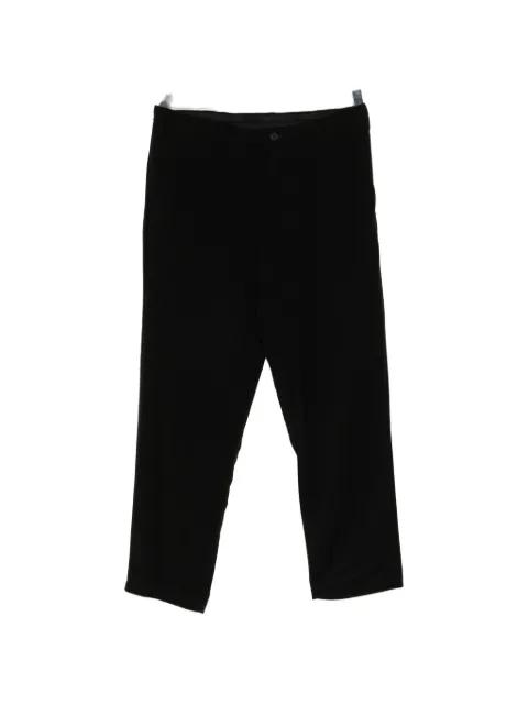 drawstring wide-leg trousers by YOHJI YAMAMOTO