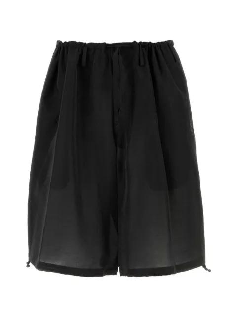 elasticated-waist shorts by YOHJI YAMAMOTO