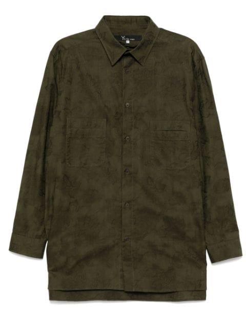 floral-print shirt by YOHJI YAMAMOTO